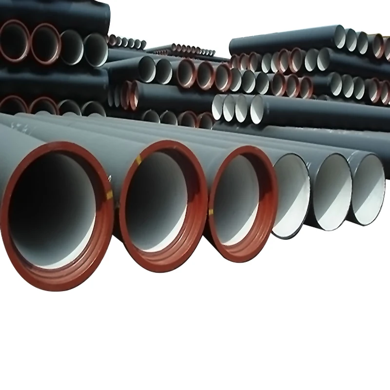 ISO2531 k9 8m 10m 450mm EN545 K9 ductile iron pipes round ductile pipe