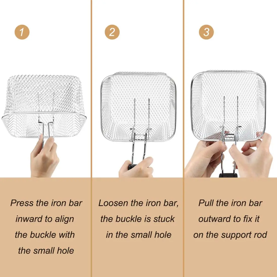 2.5L Electric deep fryer with digital control