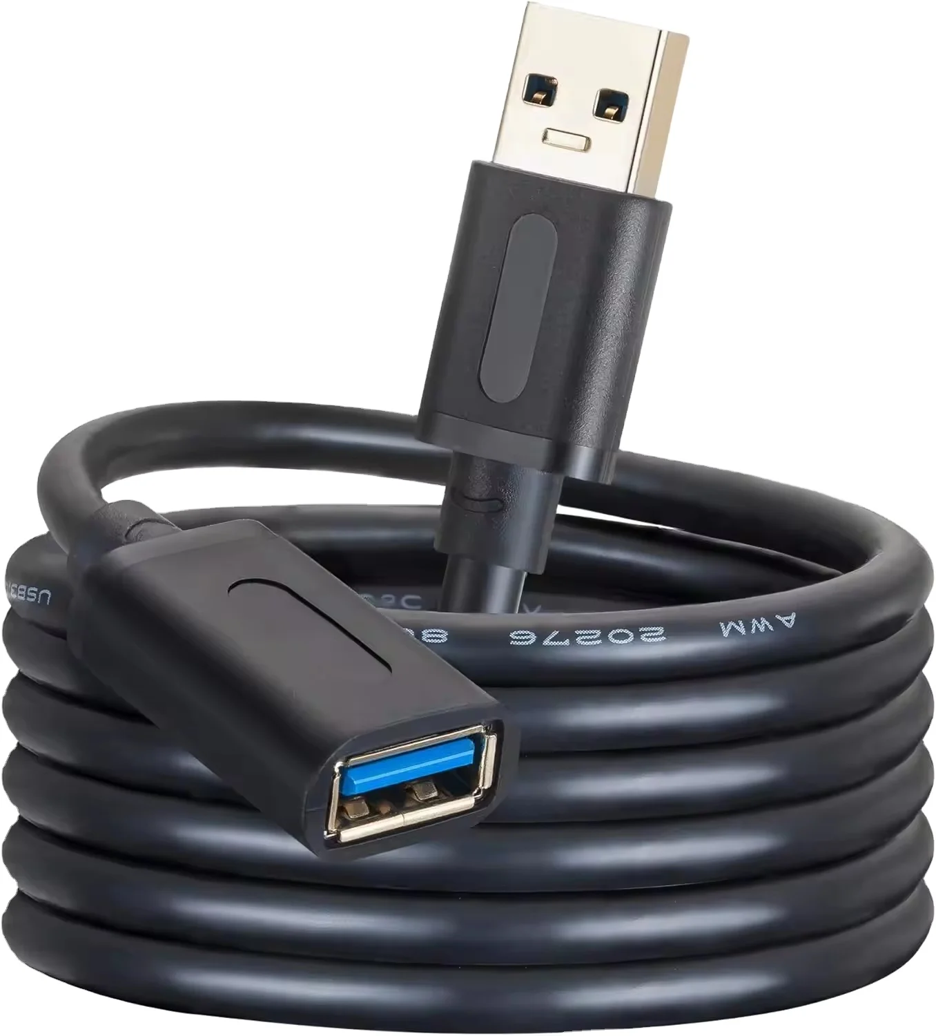 USB Extension Cable 1m/2m/3m USB 3.0 Repeater USB Male to Female Lead with Signal Amplification Active Cord for Printers