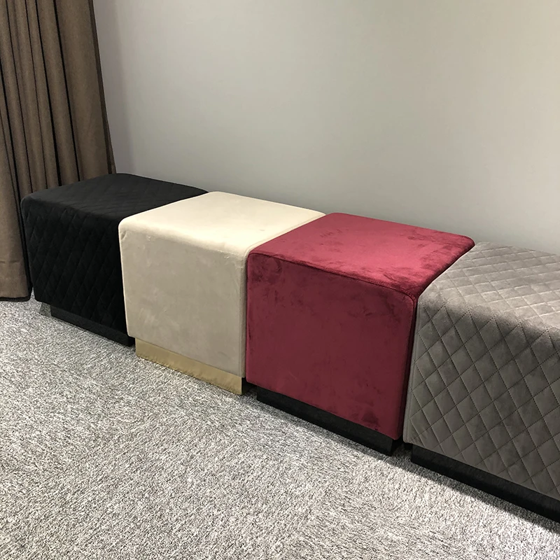 RTS 2023 современные и модные бархатные стулья с золотой металлической основой для гостиной