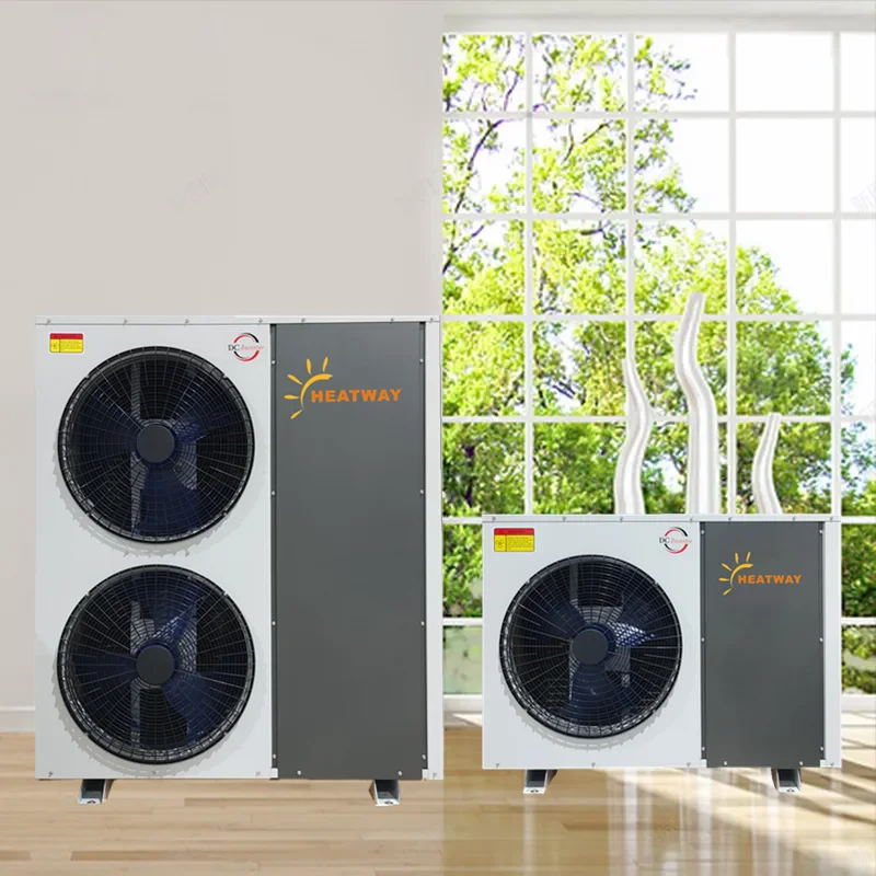 Apartment Air Source Heatpump House Heating monobloc R32 wifi Inverter Air to Water Heat Pump 10KW 12KW 14KW 16KW Carel control