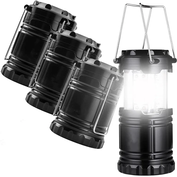 Wholesale LED Camp Lantern for Emergency Light, Battery Powered Operated Lanterns Lamp 4 Pack Camping Lanterns