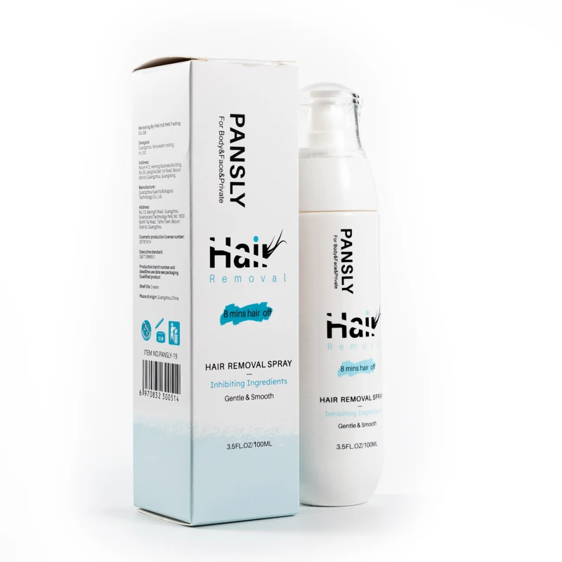 Hard Permanent Pansly Pimples Foam Facial Hair Removal Spray