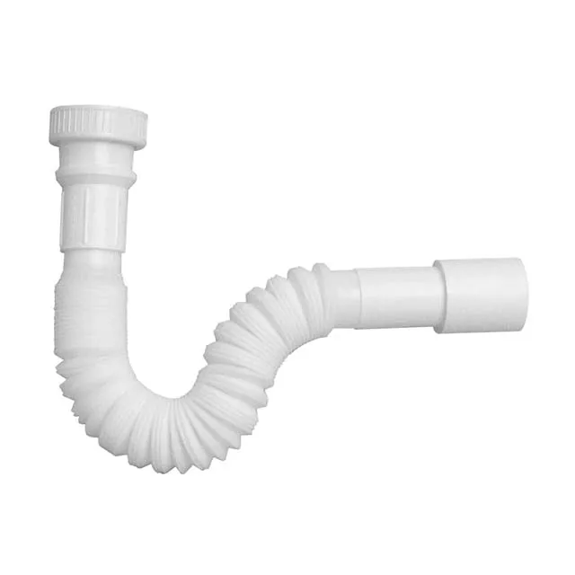 Hot Sale Modern Style Made in Italy Extensible Flexible Siphon  drain Pipe Made Of Polypropylene Use For Bathroom Made In Italy