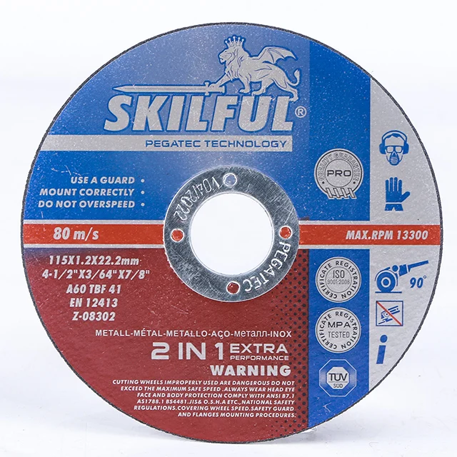 4.5' 115x1.2x22.2mm cutting disc for steel,stainless steel