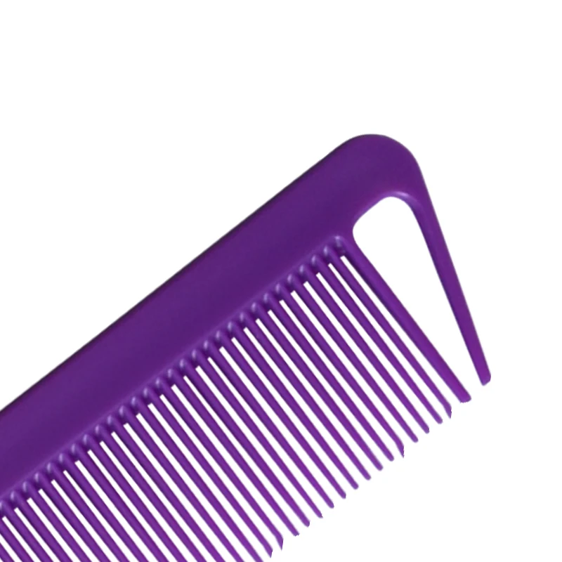 Wholesale Hair Highlighted Precision Parting  Comb Haircomb Rat Tail Hair Comb For Barber Styling Combs Private Label