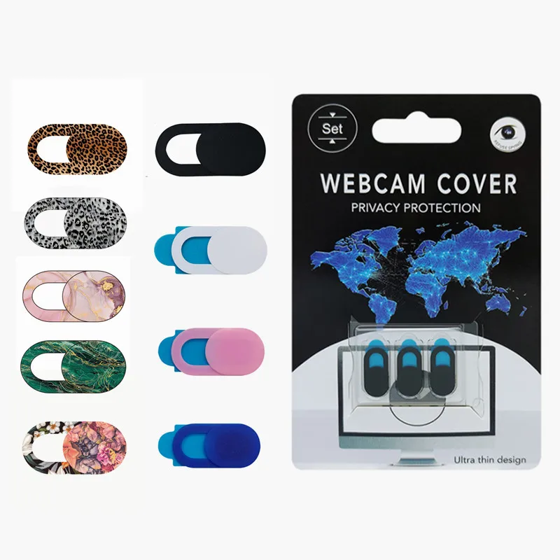 2023 Customized Logo ABS Slim Phone Camera Webcam Cover Universal Phone Webcam Cover for Laptop