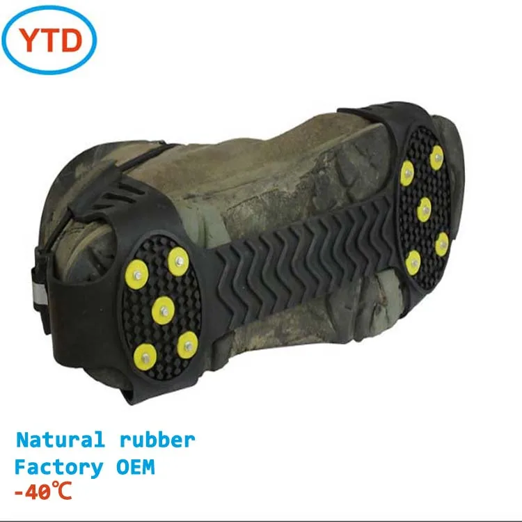 Противоскользящие резиновые тапочки из вольфрамовой стали носки шипы Ледяные Шипы и ремень для обуви свободный носок зима Лето Верхняя стелька