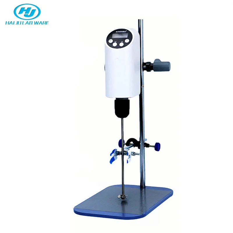 HAIJU LAB 2023 Wholesale Laboratory Mechanical Overhead Electric stirrer Overhead Cosmetic Mixer
