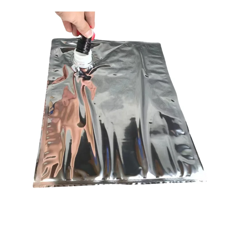 Лидер продаж bolsa bib para vino brib de papel aluminio пакеты для жидкого горячего кофе Es guardar cafe caliente