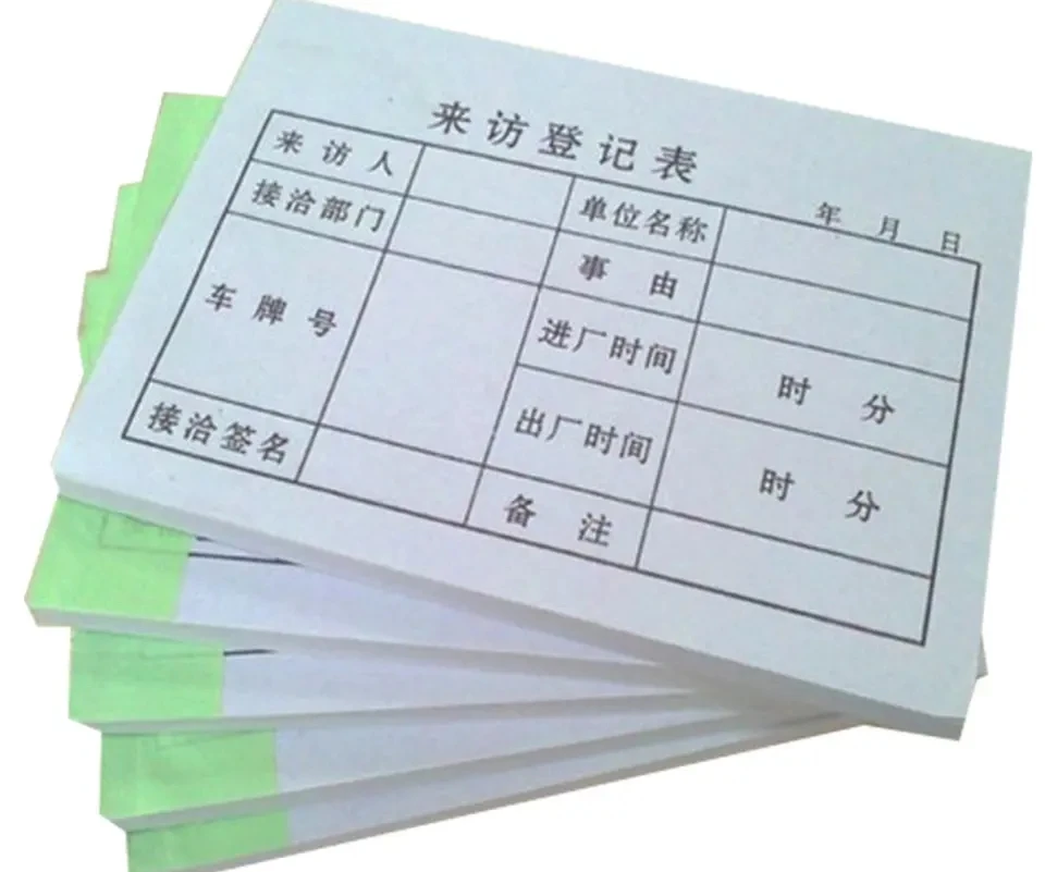 customize Form Auto Copy Paper Printing Carbonless Receipt book Invoice Book Printing