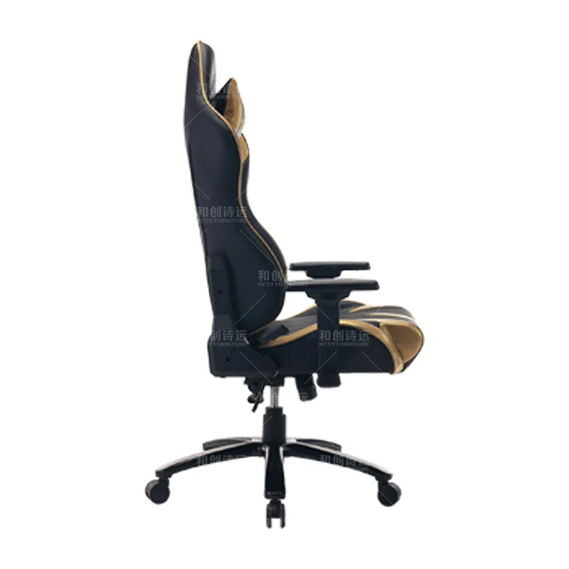 Cheap Commercial Leather Office bossin gaming race chair with footrest