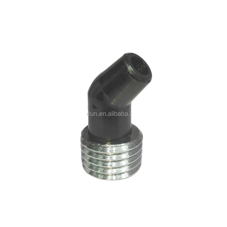 45 Degree Boron Carbide Tungsten Carbide Angled Bend Nozzle for Pipe Joint Inside Sandblasting