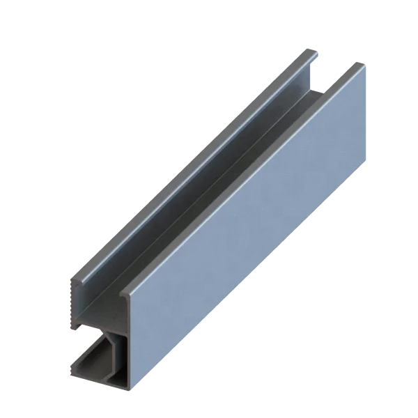 Монтажный Анодированный Алюминиевый рельс для солнечной панели на крыше