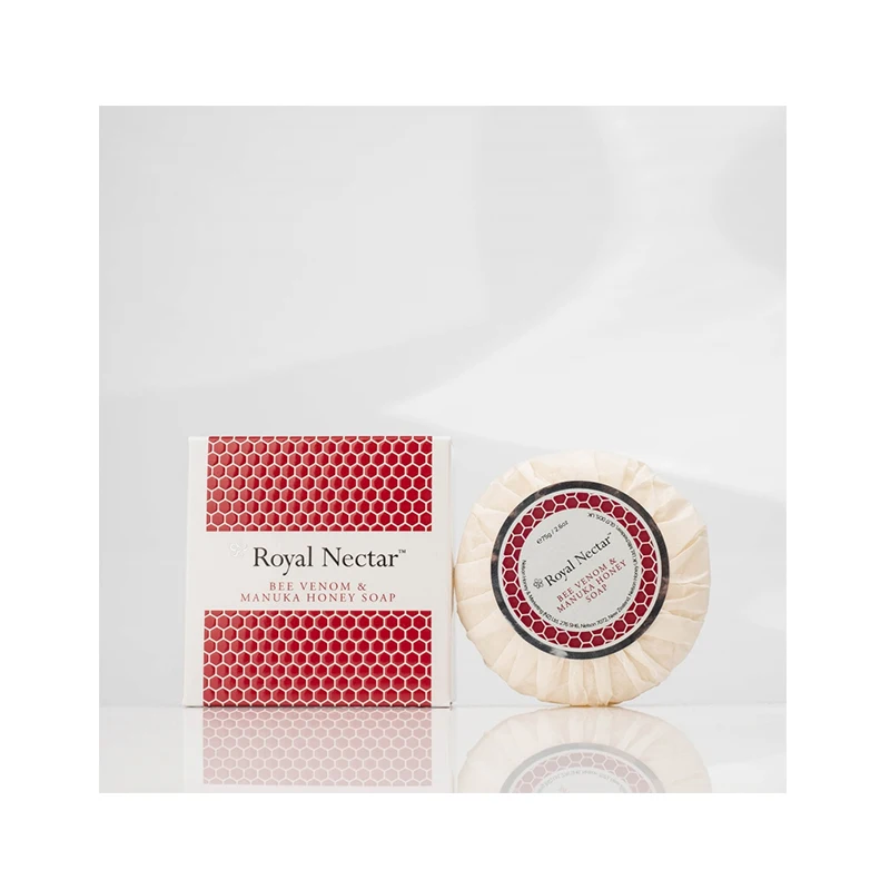 Royal Nectar Bee Venom And Manuka Honey Soap Containing A Blend Of Bee Venom Active Manuka Honey Soap