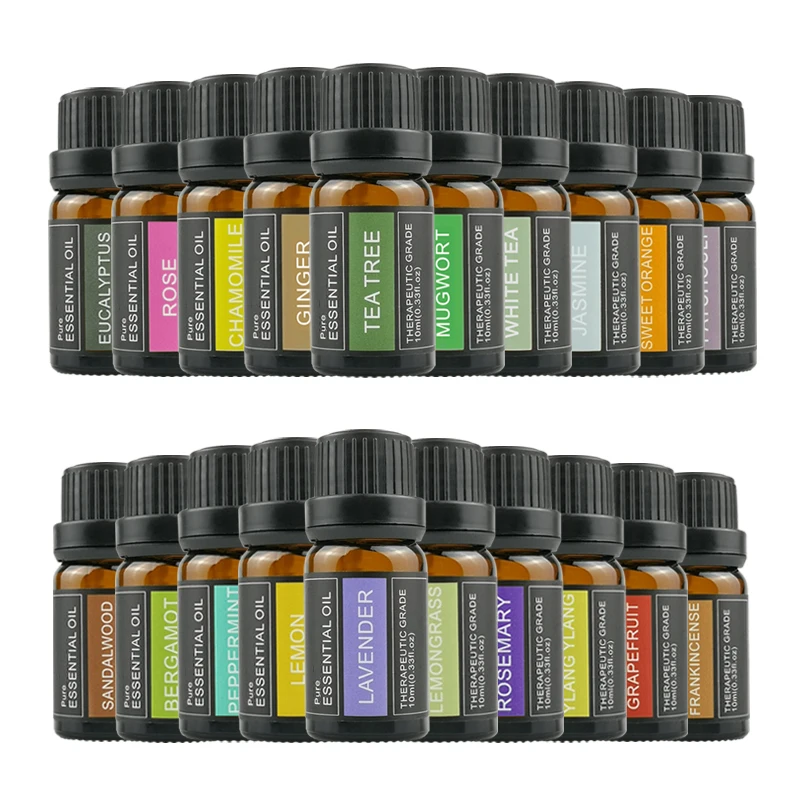 Wholesale 100% pure essential oil lavender eucalyptus frankincense rose custom private label essential oil Aromatherapy