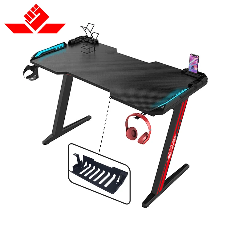 Высококачественный компьютерный игровой стол с высокой нагрузкой