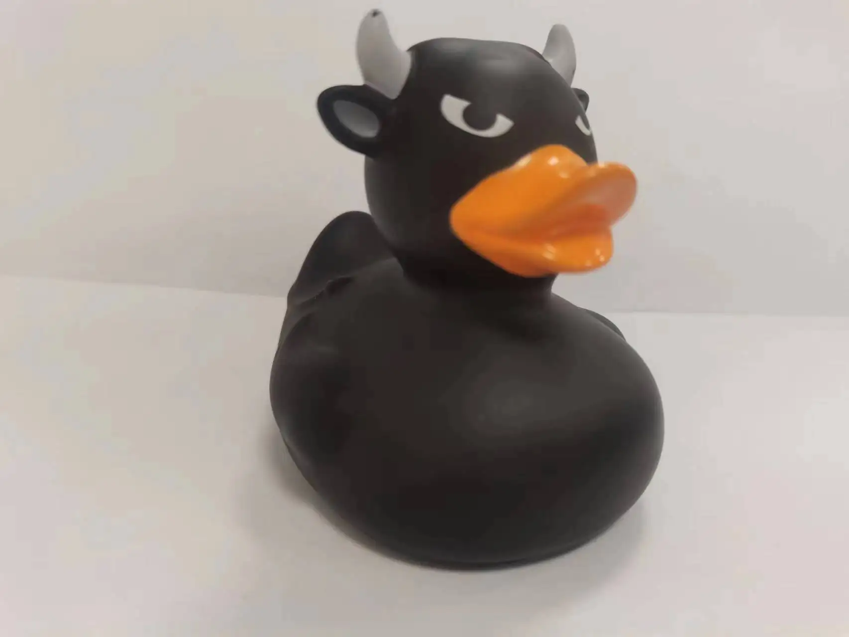 Customized cute pvc Black Bull duck plastic mini action figures vinyl anime figure toys craft toys