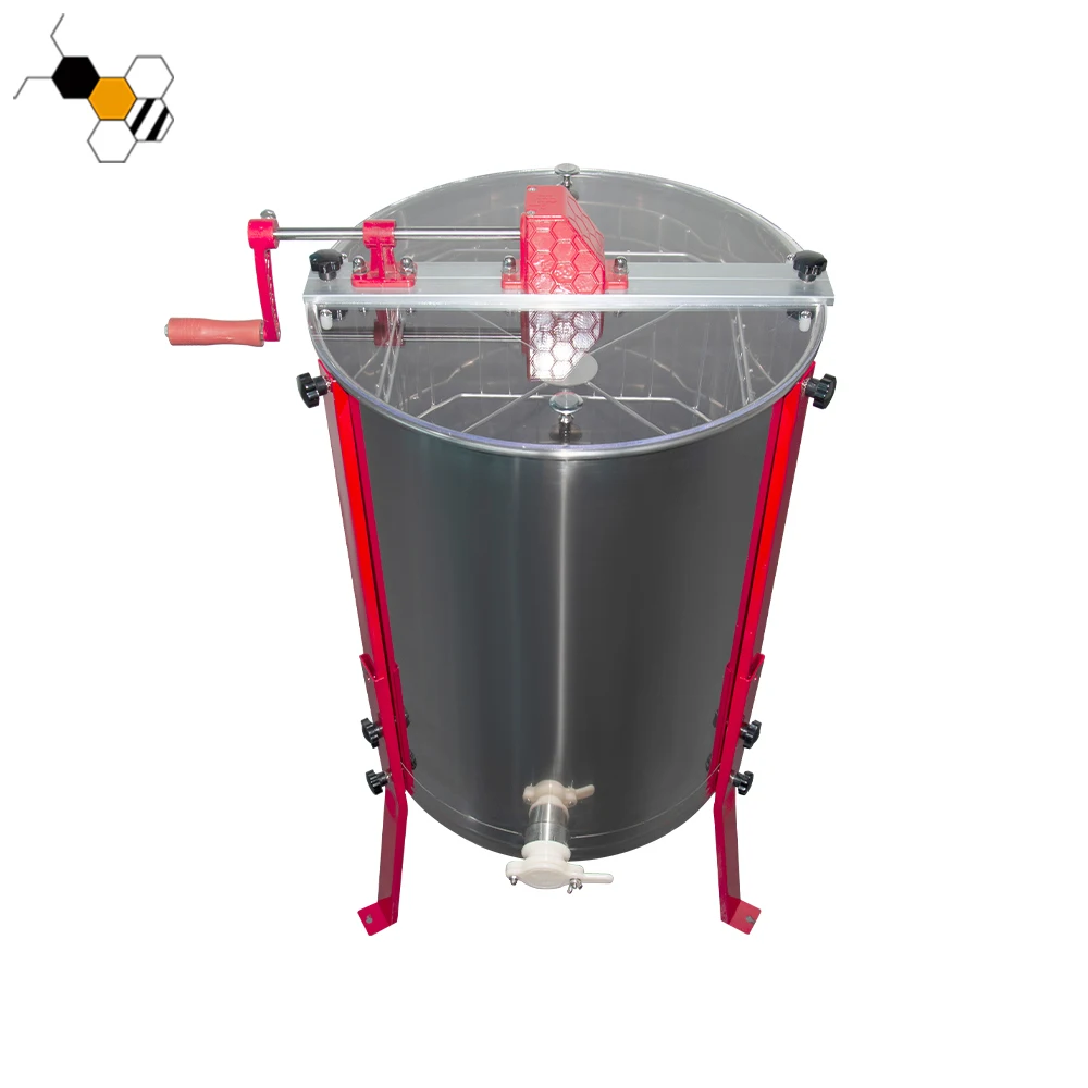 Manual 4 frame centrifugal honey bee extractor