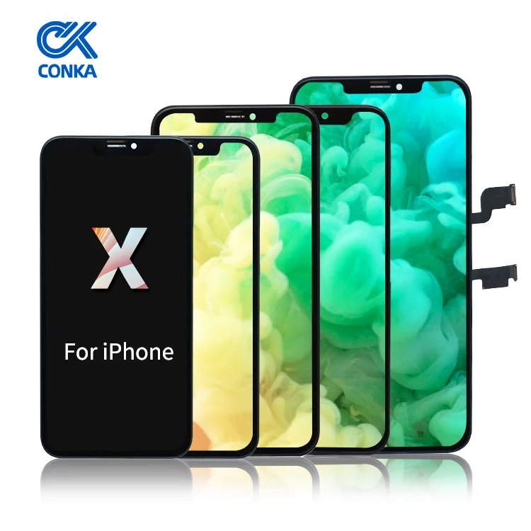 Conka Hot Sale Lcd Display For Iphone Oled Screen Replacements For Iphone 11 X Xr Mobile Phone Screen For Iphone Lcd