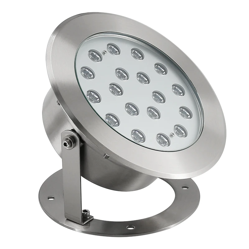 12w /18w dmx fountain light rgb ip68 led underwater lamp