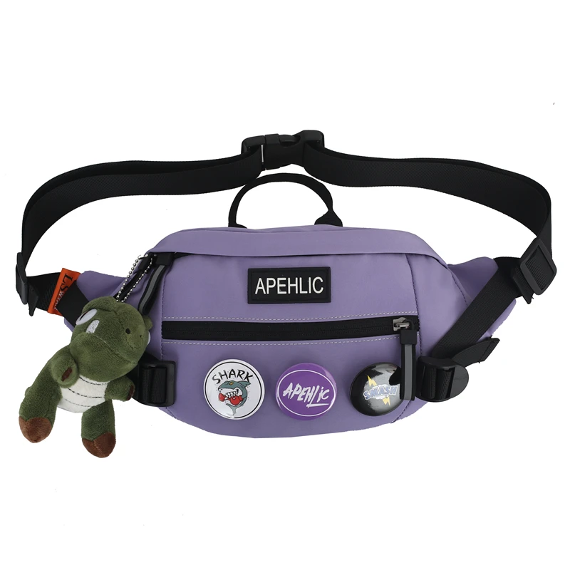 
Wholesalel Crossbody Bag Fashion Canvas Waist Bag Single Shoulder Chest bag 