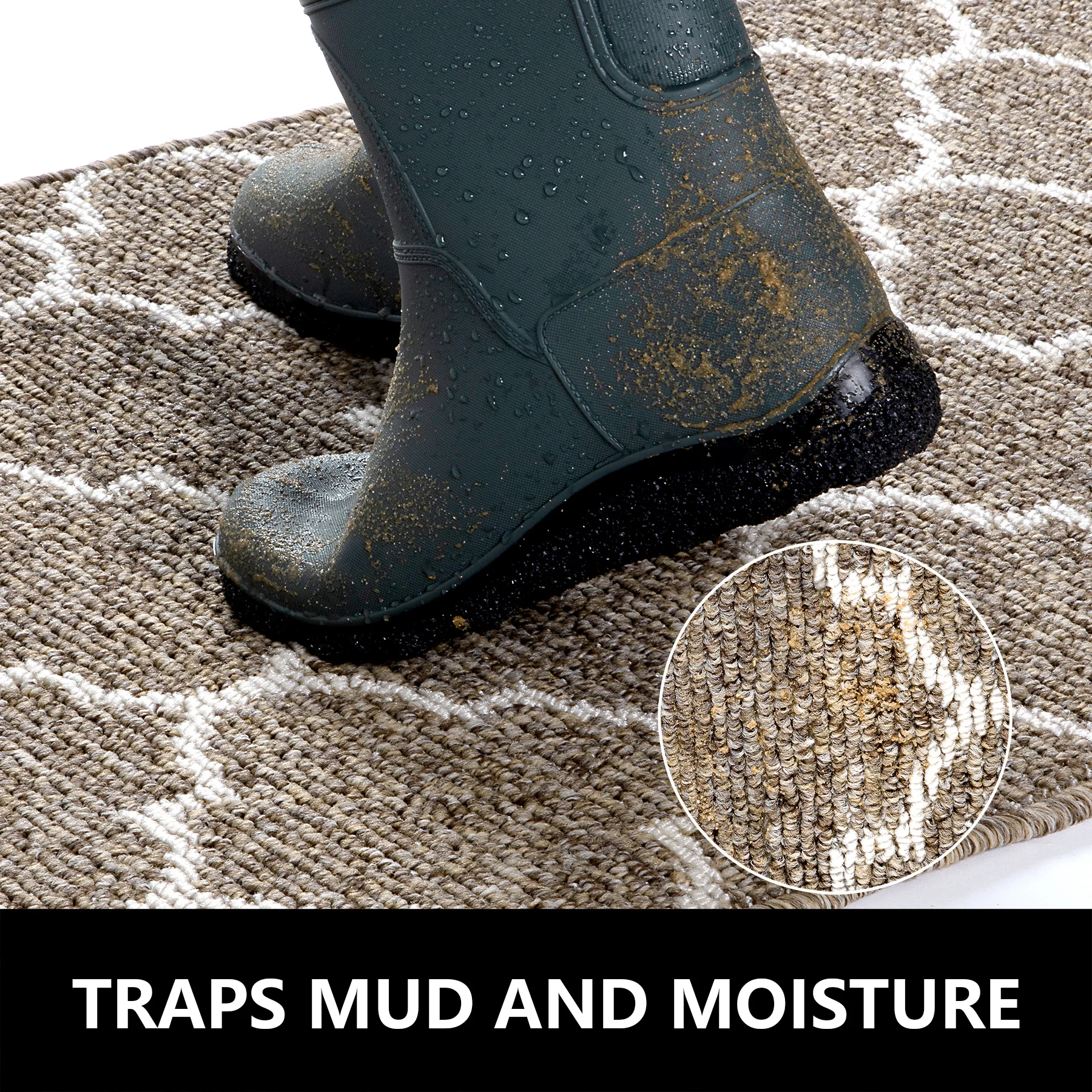 New Absorbent  Machine Washable  Door Mats for Living Room