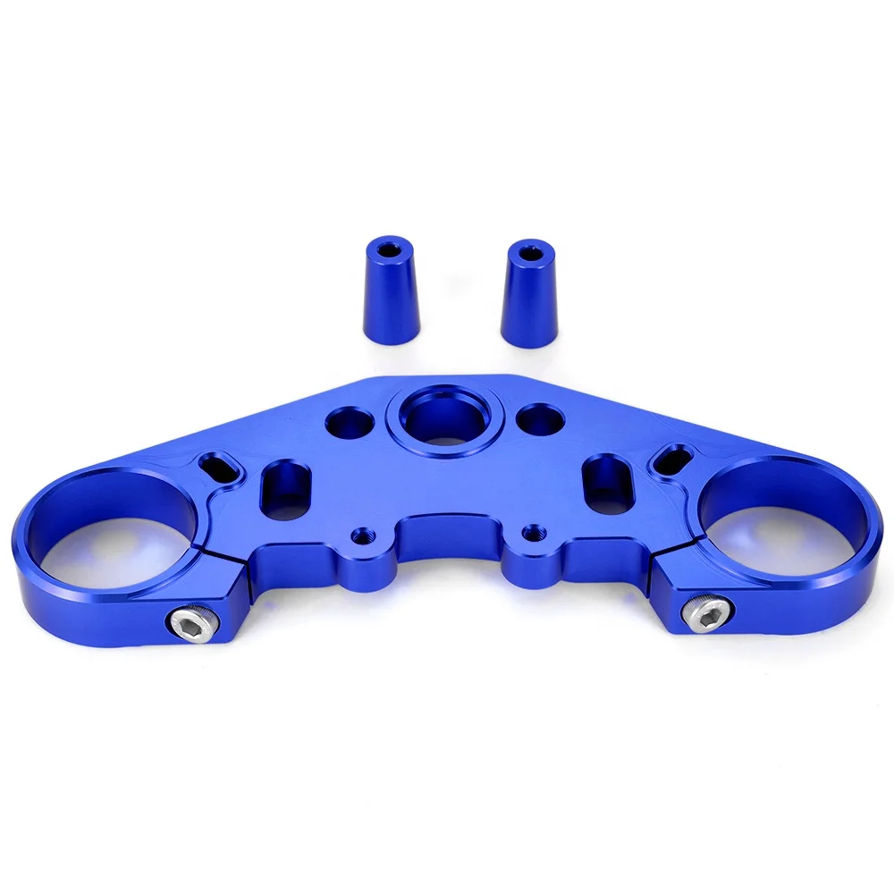 REALZION Motorcycle Uplink Board Direction System Steering Column Link Board Front Fork Connecting Plate For Yamaha R15 V3