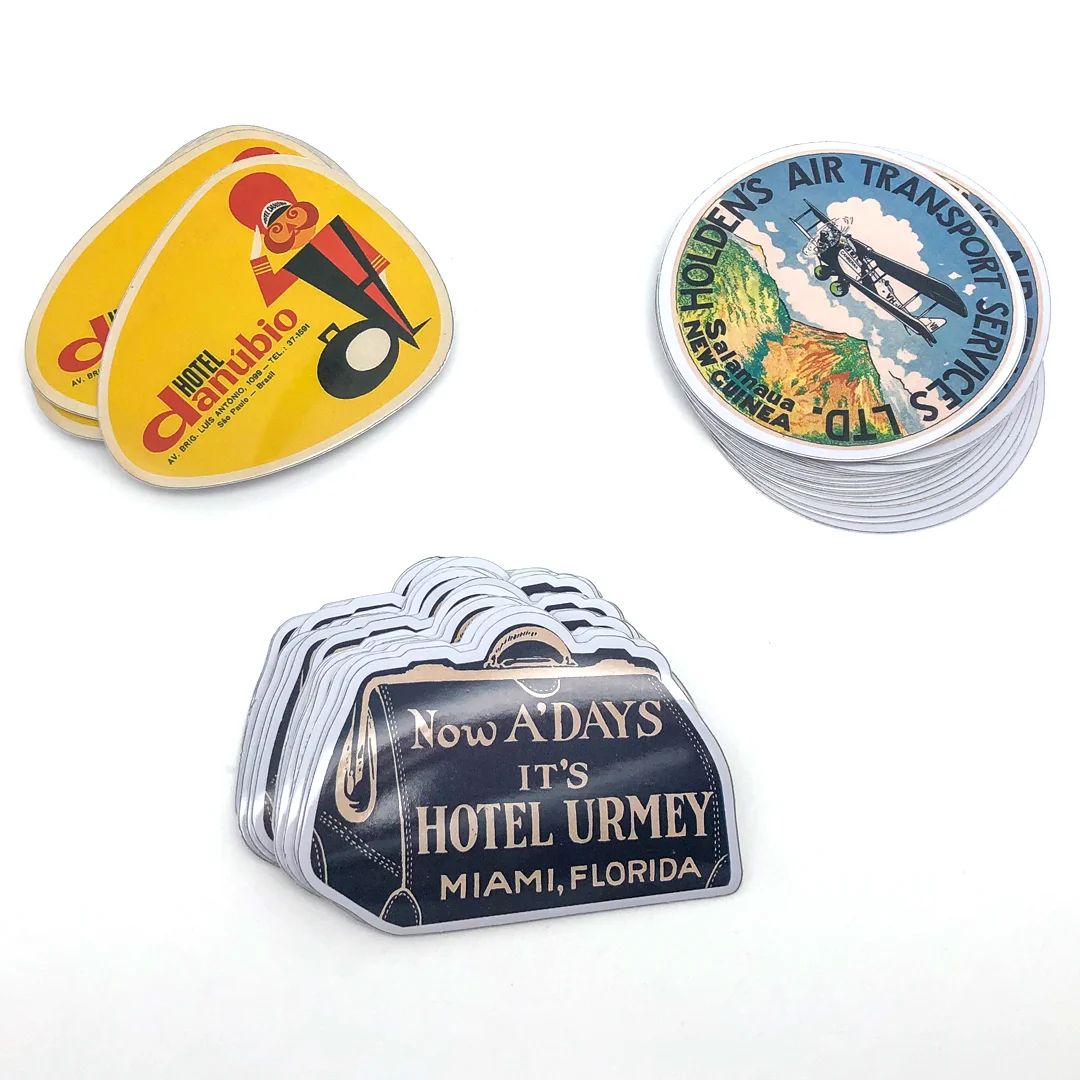 Customized die cut stickers