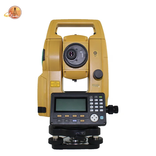 Высокое качество Topcon GTS - 1002 полная станция призматический шест с 5000 м одной