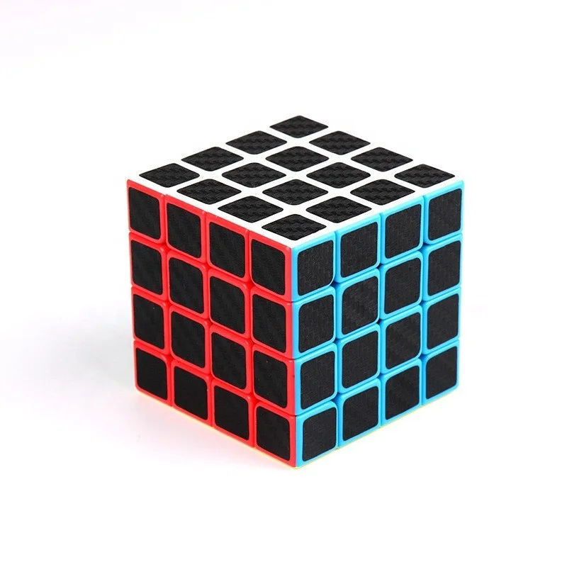 Рекламный подарок из углеродного волокна 3x3 4x4 5x5 скоростной магический куб 3x3x3 abs fidget головоломка игрушка для снятия стресса