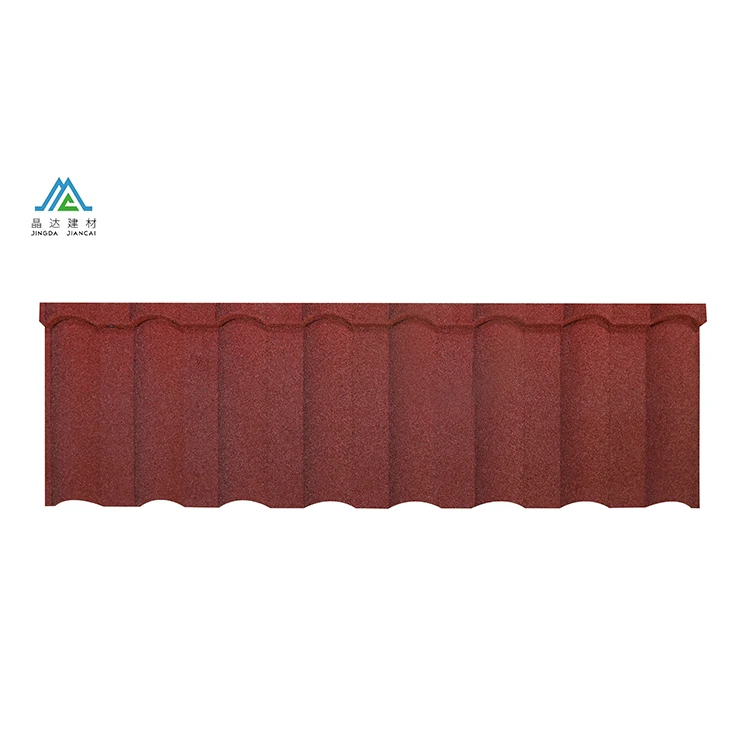 Bangladesh Malawi Iron Galvanized Corrugated Sheet Color Stone Coated Metal Roof Tile