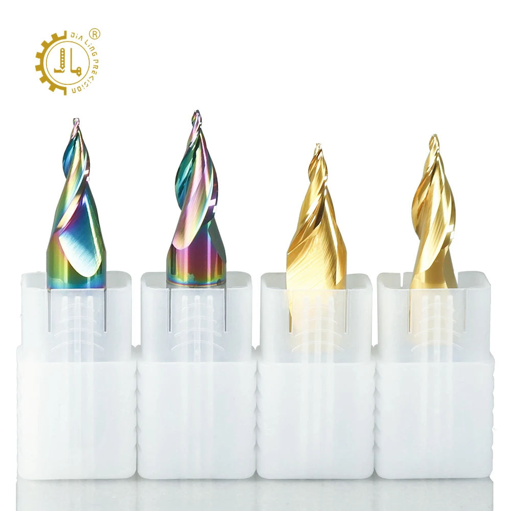 Acrylic Mini Letter End Milling CNC Mini Luminous Word Cutter Tool Mini Word Acrylic Engraving Bits