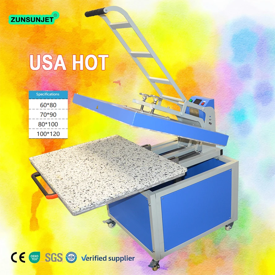 Prensas de calor 100x120 многофункциональная широкоформатная термопресс сублимационная машина 80x100 для печати