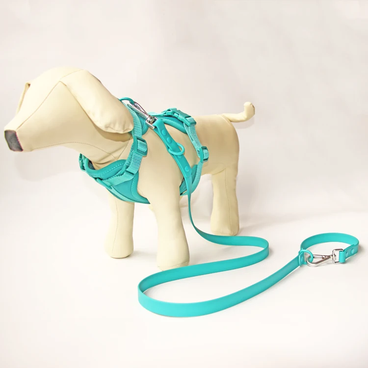 Waterproof Durable PVC Coated Pet Dog Leash Lead Strong Heavy Duty Luxury Rubber soft Dog Leash for small Medium Large Dogs