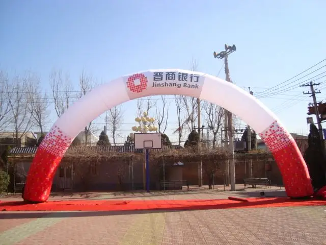 Custom Logo Big Race Wedding Inflatable Finish Line Arch Party for Outdoor Event