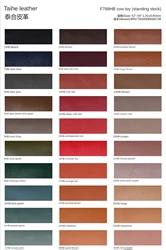 buy China leather wholesale semi PU synthetic leather cow leather texture