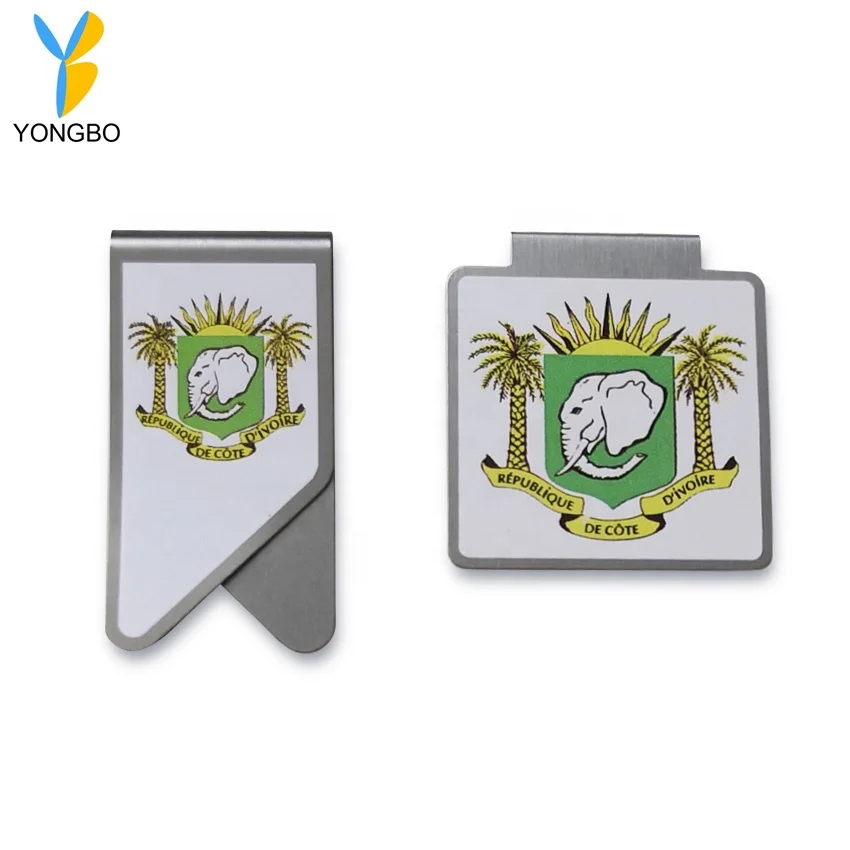 Hot Sale Custom Shape Paper Clip Stainless Steel Metal Bookmark Clip