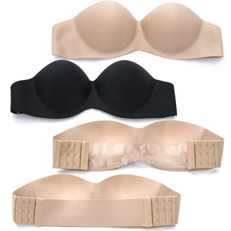 
New Arrival Wide Color Seamless One-piece Silicone Backless Strapless Bra 
