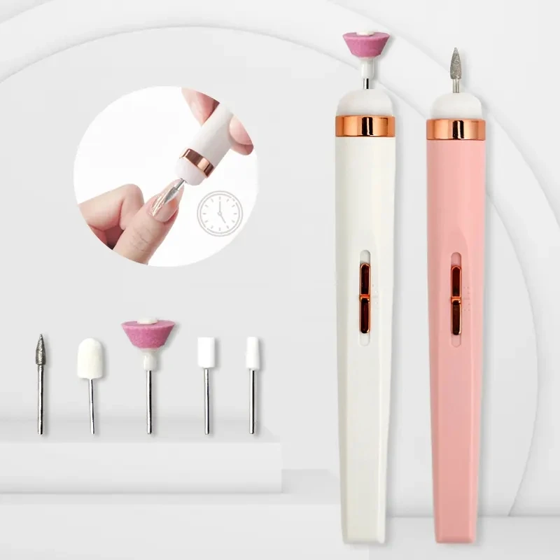 Professional Nails Kit Electronic Nail File and Full Manicure and Pedicure Tool Electric Nail Polishing Device