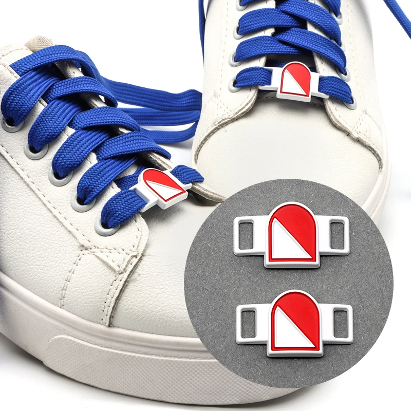 High Quality Multi-Color Shoe Charm Metal Shoelace Tag Shoe Diy Decoration Sneakers Shoe Lace Charms