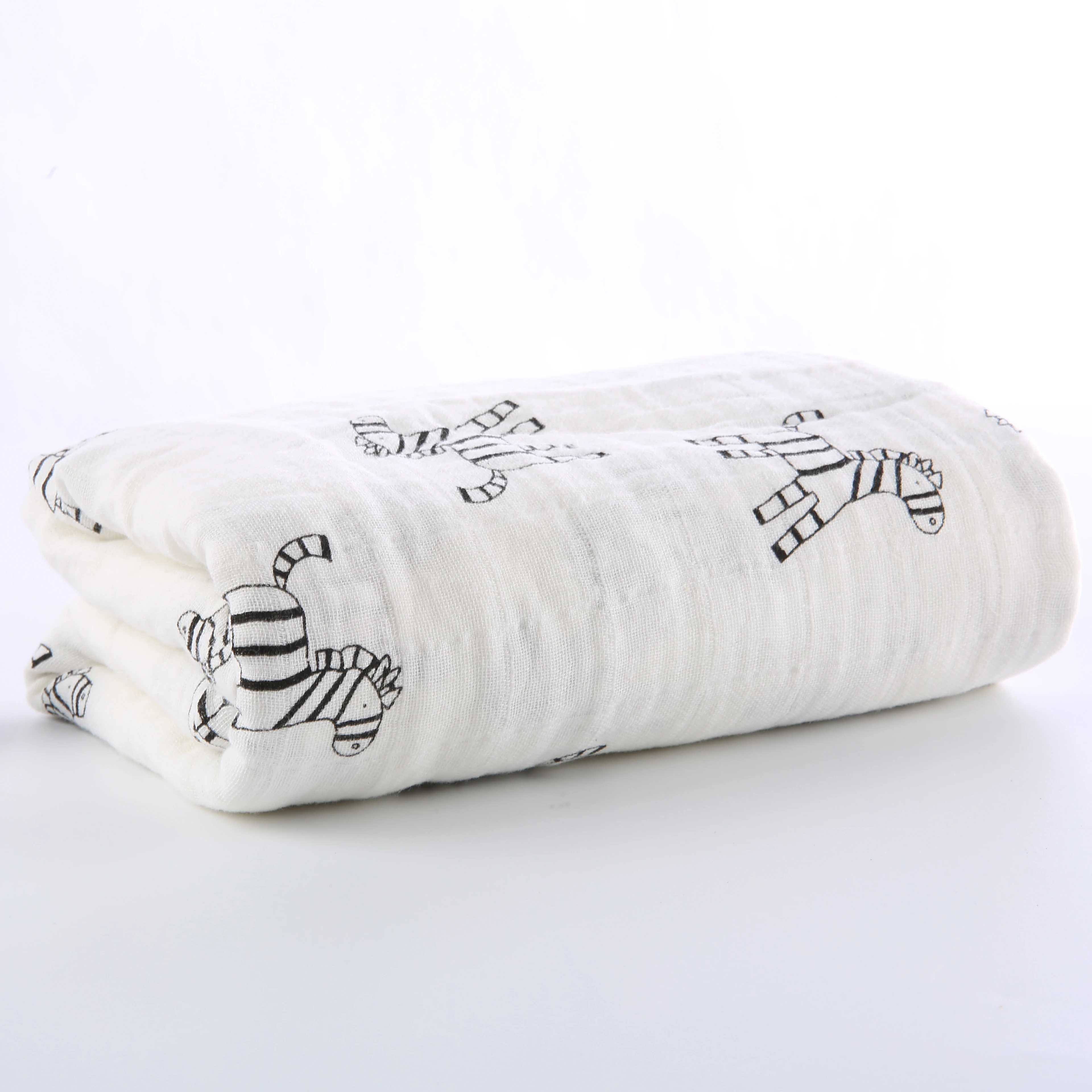 1Pc Muslin 100% Cotton Baby Swaddles Soft Newborn Blankets Bath Gauze Infant Wrap Sleepsack Stroller Cover Play Mat Baby