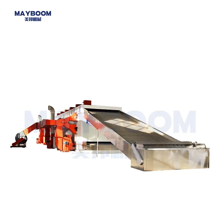 Continuous Conveyor Rice mesh belt drying machine hot air surface for Peanut hot dryer