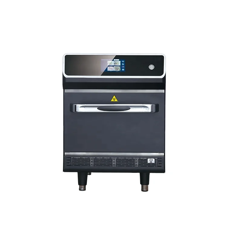 Коммерческий высокоэффективный стол 5,2 кВт, электрическая микроволновая печь с горячим воздухом и быстрой скоростью, встроенная печь для пиццы