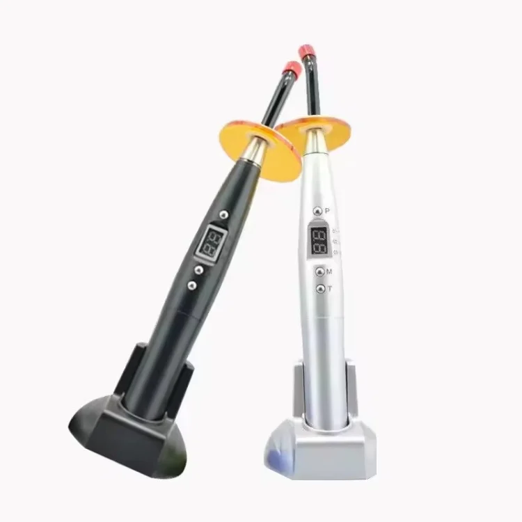 Good price dental led curing light plastic body colorful design cordless dental light cure lamp