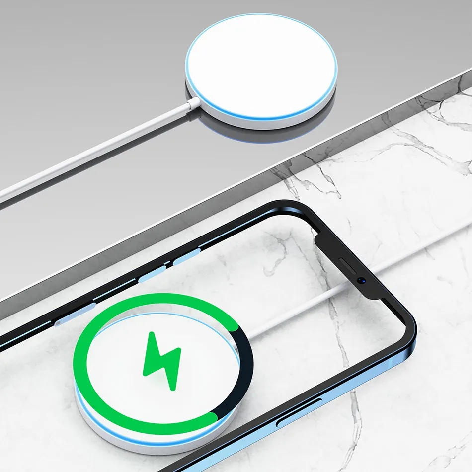 hot selling new products phone portable mobile charger usb c charging pad wireless magnetic charger