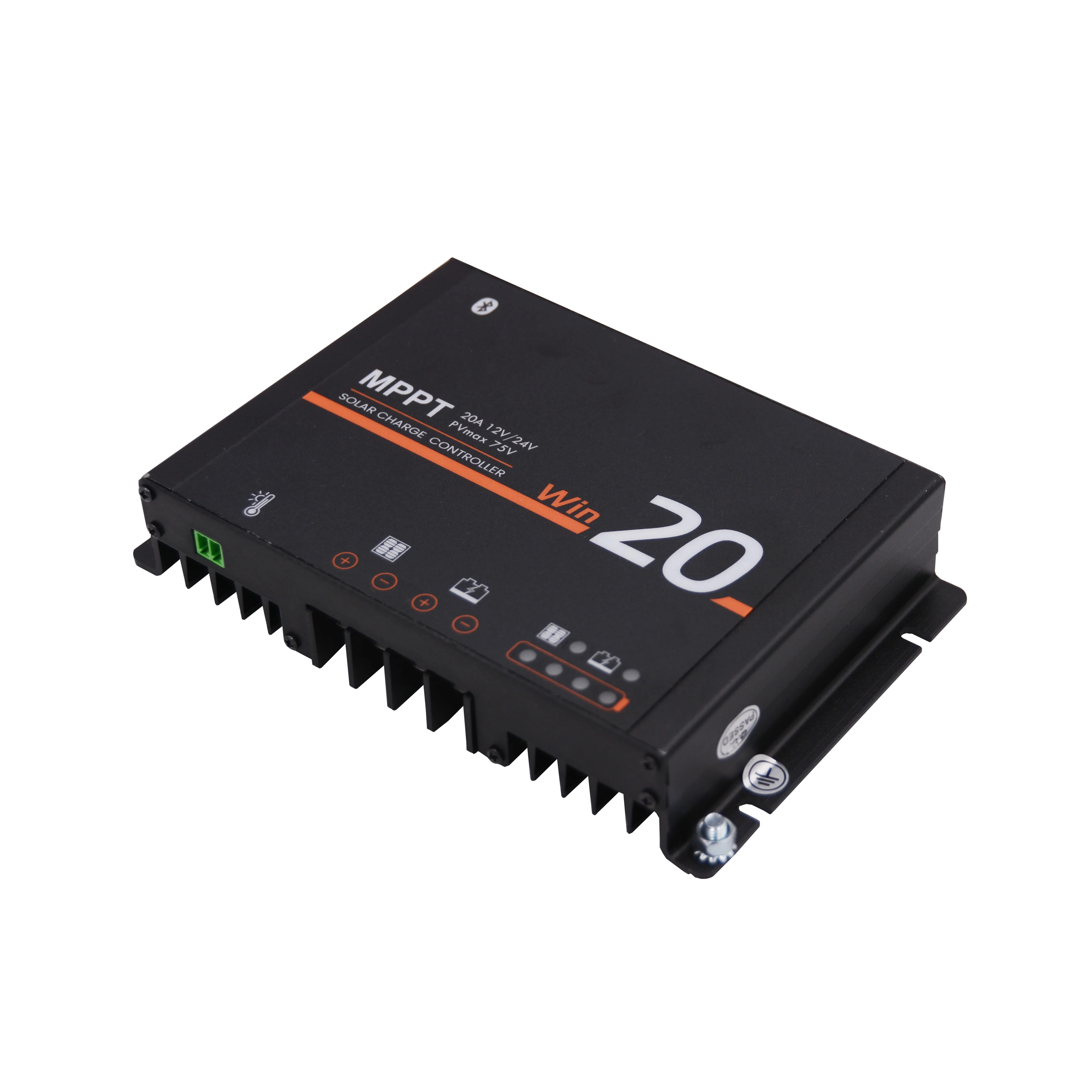 Lumiax 15A 20A 12V 24V контроллер зарядки RV caravan Bluetooth Солнечного Заряда mppt