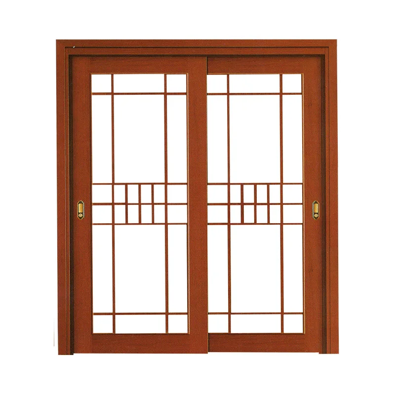 Main door bathroom kitchen wooden doors with insert glass sliding double wooden door