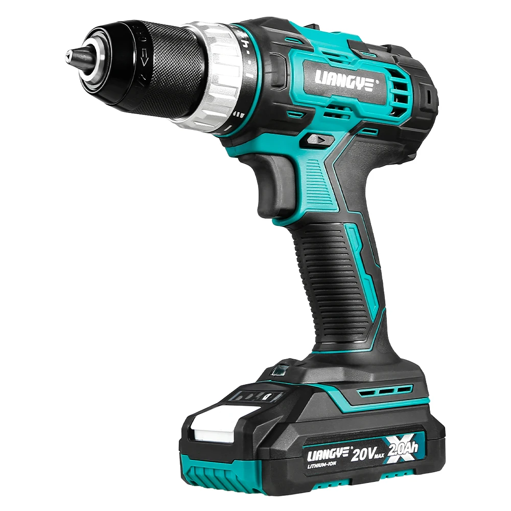 Liangye rechargeable drill taladro de bateria inalambrico de 20v combo drill cordless