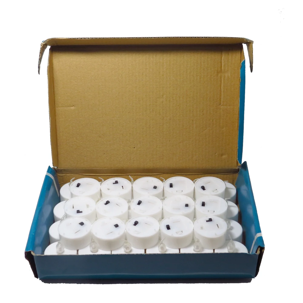 Wedding decorating flameless bougie led tea candle